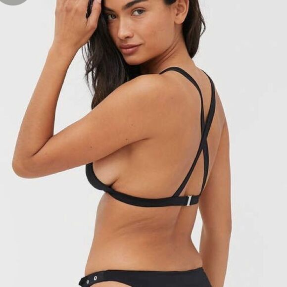NWT Urban Outfitters Monica Hansen Glam Bikini Top - Picture 2 of 4